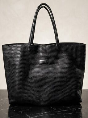 Givenchy Fragrance GWP Black Woven Tote- Large